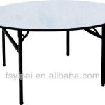 modern round restaurant hotel banquet hall folding dining table(YT15)-YT15