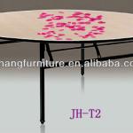 foldable round fireproof table-JH-T2