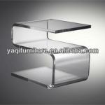 S-shaped Acrylic Table