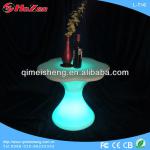 illuminated / PE material/ remote control/ 1 year warranty modern European led hotel table L-T16