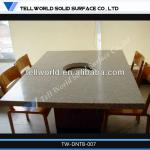 high quality modern style solid surface coffee table