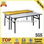 Wood Rectangular Folding table-CT-8017-1 Rectangular Folding table