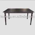 Modern style solid wood resturant table /hotel dining table TA-076