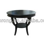 Dark walnut round shape wooden dining table TA-172-TA-172