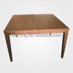 Rectangle shape solid wood resturant table for hotel TA-052-1