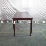 Modern style wood resturant table /hotel dining tables and chairs TA-081