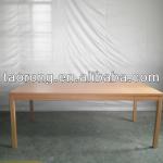 Nature color solid wooden resturant table /hotel furniture hotel dining tables TA-074-1