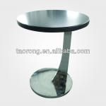 High quanlity round coffee table /coffee table with stainless steel ST-011