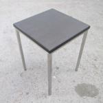 Modern style wooden side table with stainless steel legs /high quality wood side table ST-243