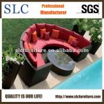 Waterproof and SGS Approved Round Shape Hotel Sofa (SC-A7123)