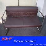 stainless steel italy leather sofa