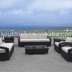 Rattan sofa hotel furniture