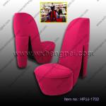 high-heeled shoes sofa