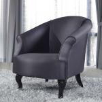 #FS029 grey fabric arm chair ,hotel bedroom chairs living room sigle sofa chair