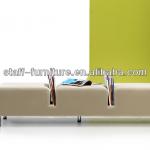 Elegant design hot sell creative fabric leisure sofa for public place (RX-MON-11-3S)