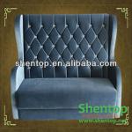 ShenTop Two seat cafeteria booth sofa restaurant&amp;KTV booth sofa JFJ047