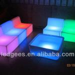 Cool bar/club/party/wedding illuminated furniture modern sofa