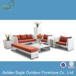 Hotel rattan furniture set, PE rattan with aluminum frame for outdoor use