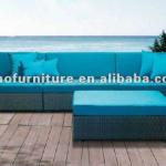 AG- modern design outdoor seational rattan sofa CF-2606