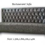 2014 China Luxury Hotel Restaurant Booth High Back Sofa Set OB096-OB096