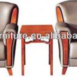 europ style single seat leather sofa/hotel wood frame sofa