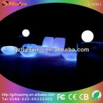 Fashional plastic illuminated rgb waterproof led hotel sofas L-S3011