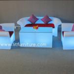 Hotel Sofa Lounge Seater Color LED Furniture-GR-PL73