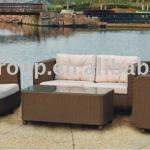 Wicker sofa-HL-4S-09005