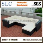 Rattan Sofa with Cushion Covers (SC-B9504)-SC-B9504 Rattan sofa with cushion covers