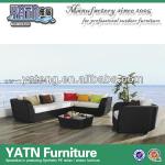 Mainland china products sofa furniture Hotel rattan round sofa bed-YT327(6pcs/set)