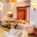 lastest style hotel lobby sofa