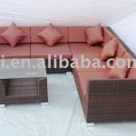 rattan corner sofa