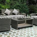 Hotel/Garden/Outdoor wicker/rattan sofa sets will pillows