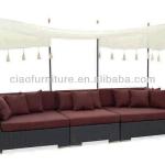 AG- modern design outdoor seational rattan sofa 9039