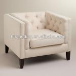 hotel furniture modern leather chair SC2013 for hot sale