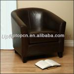 Leather Club Chair, Restaurant dining sofa (SP-HC116)