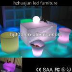 table for hotel / illuminated furniture bar-HJ-F