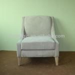 Hotel furniture single fabric sofa chairYF-1837