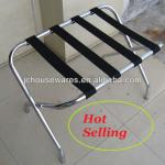 Metal Foldable Chrome Hotel Luggage Rack