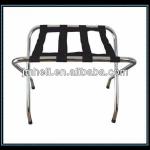 Chrome hotel foldable metal Luggage Rack