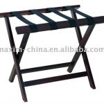 wooden hotel room luggage rack M-7008