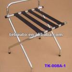 Metal Folding Hotel luggage rack,stainless steel luggage rack-TK-008