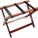 Mahogany Folding Luggage Rack