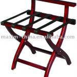 Hotel accessories wooden luggage rack M-7003