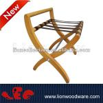 wooden hotel luggage rack-LEC-R777