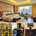 Standard equipped Modern Hotel bedroom Customize Furniture (EMT-A1205)