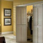 Commercial furniture louvre door wardrobe cabinet set (EL-169W)