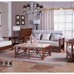 JK02-02 Solid Wood And Comfortable Fabric Upholstery Living Room Furniture Set-JK02-02