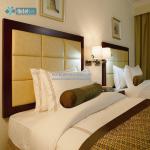 Hilton hotel furniture project (twin room) 4 star branded hotel located at Ras Al Khaimah, UAE-Hilton Hotel Project-Twin Room