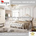 European style solid wood carving antique hotel room furniture-R6011